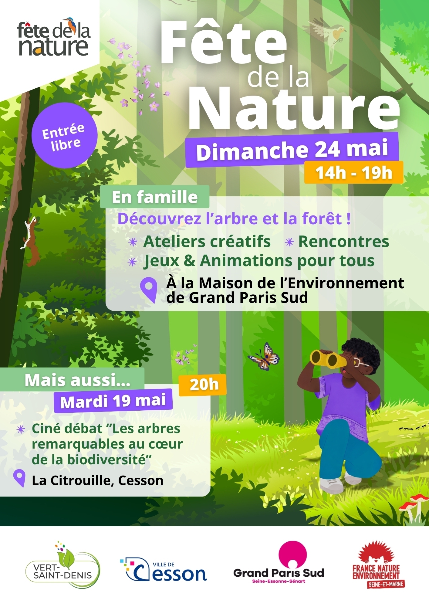 Affiche Fête de la Nature 2026