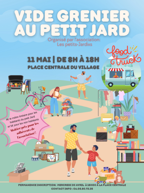 Brocante petit jard