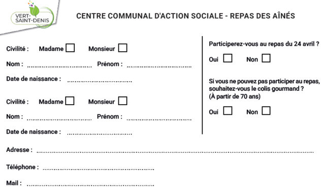 Coupon réponse repas des ainés 2027