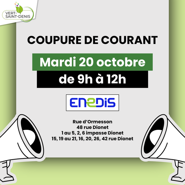Coupure courant