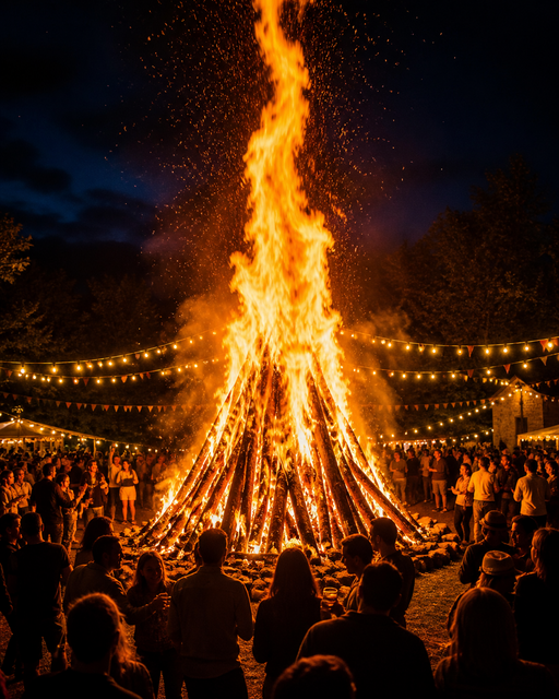 Photo feu de la st jean